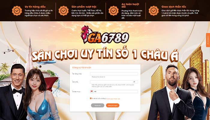 GA6789 là nhà cái uy tín hàng đầu châu Á